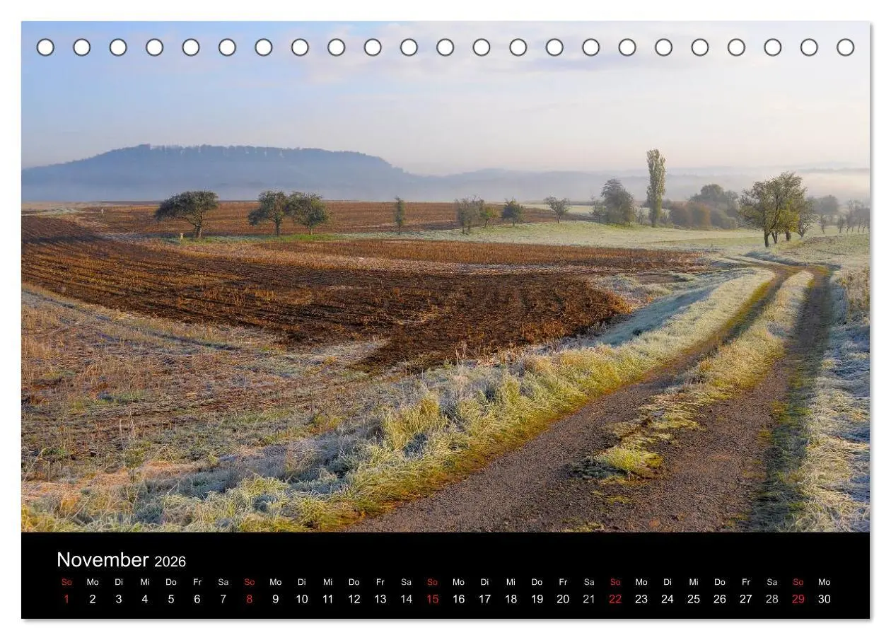 Bild: 9783516178876 | Wege 2026 (Tischkalender 2026 DIN A5 quer), CALVENDO Monatskalender