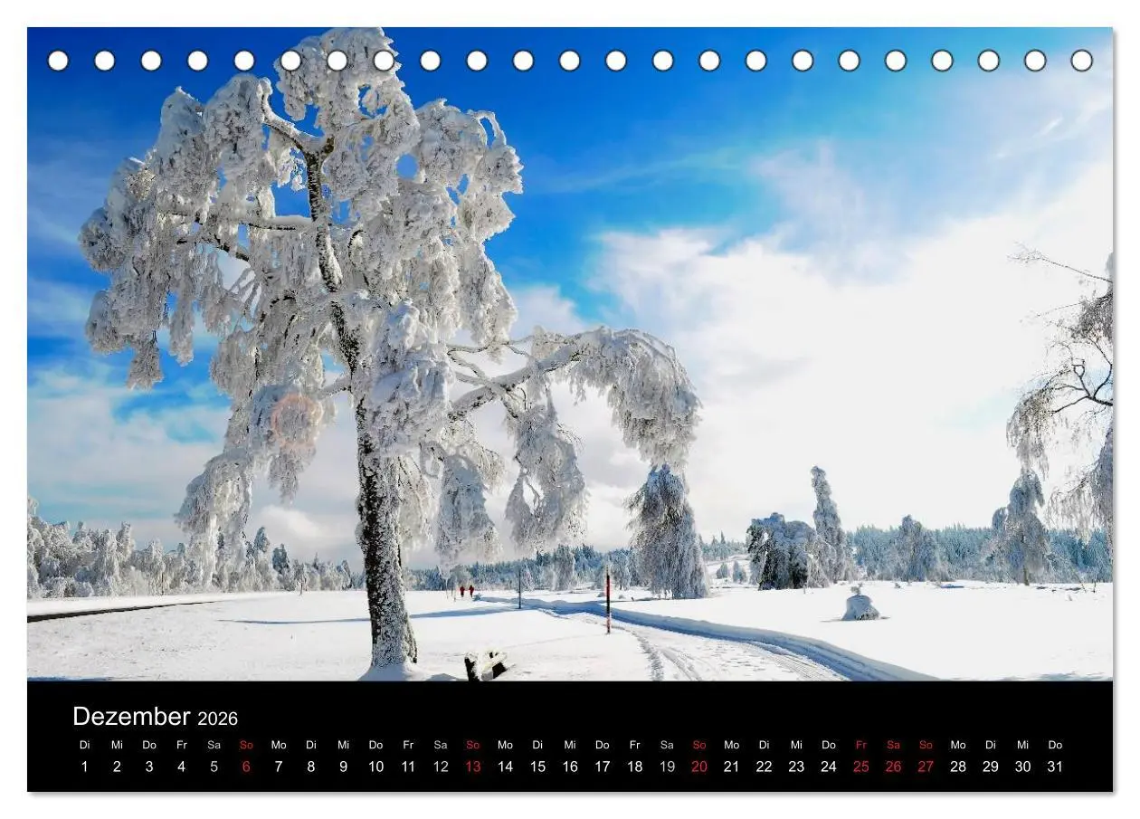 Bild: 9783516178876 | Wege 2026 (Tischkalender 2026 DIN A5 quer), CALVENDO Monatskalender