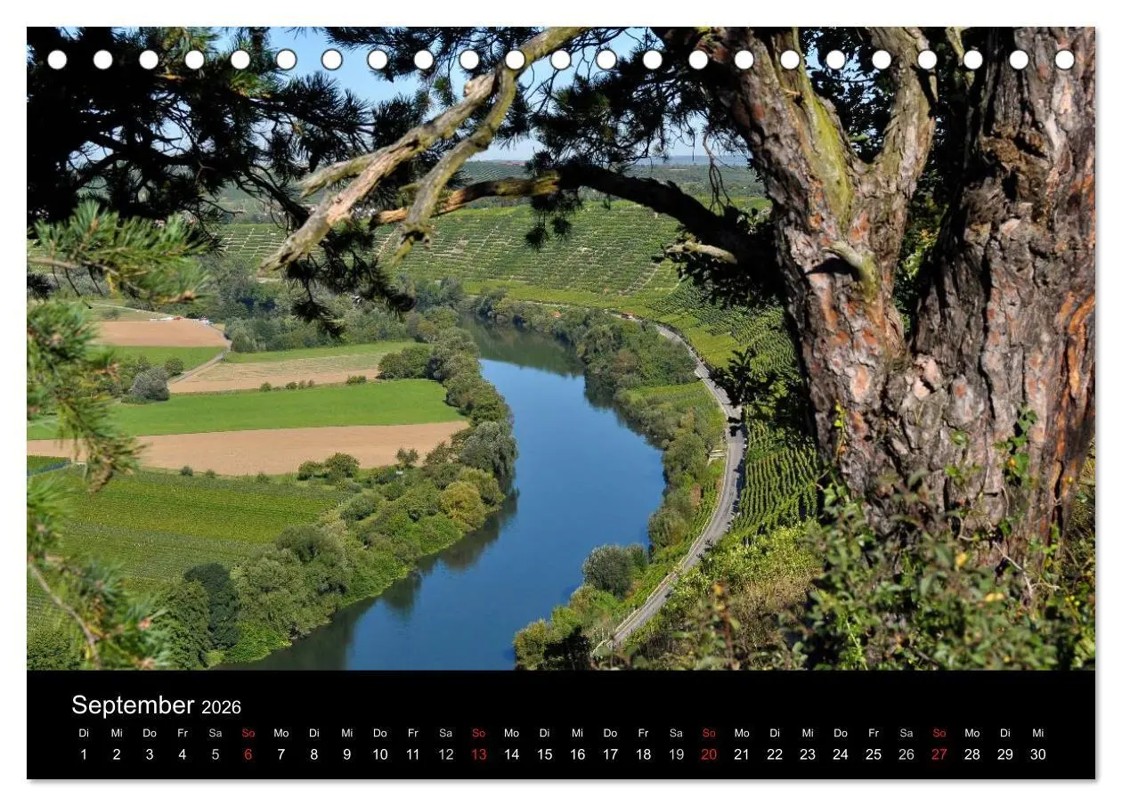 Bild: 9783516178876 | Wege 2026 (Tischkalender 2026 DIN A5 quer), CALVENDO Monatskalender
