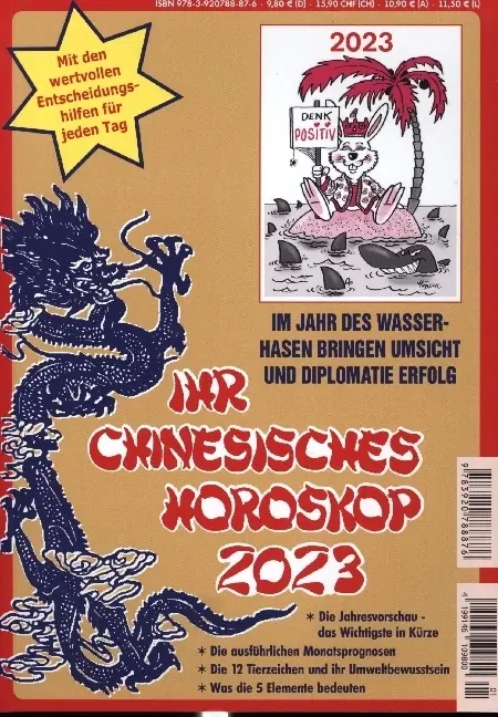 Cover: 9783920788876 | Ihr Chinesisches Horoskop 2023 | Daniela Herzberg | Taschenbuch | 2022
