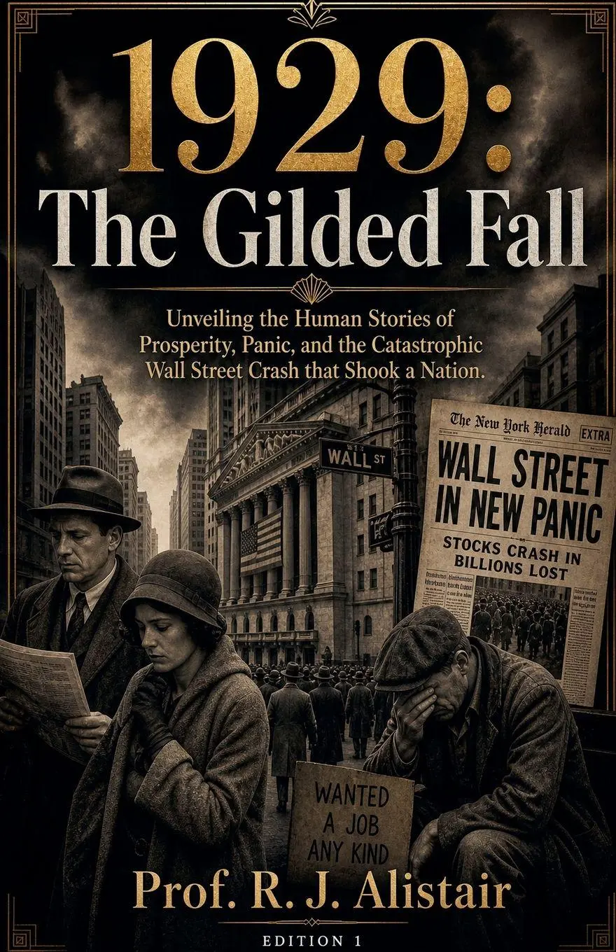 Cover: 9798235198876 | 1929 | The Gilded Fall | R. J. Alistair | Taschenbuch | Englisch