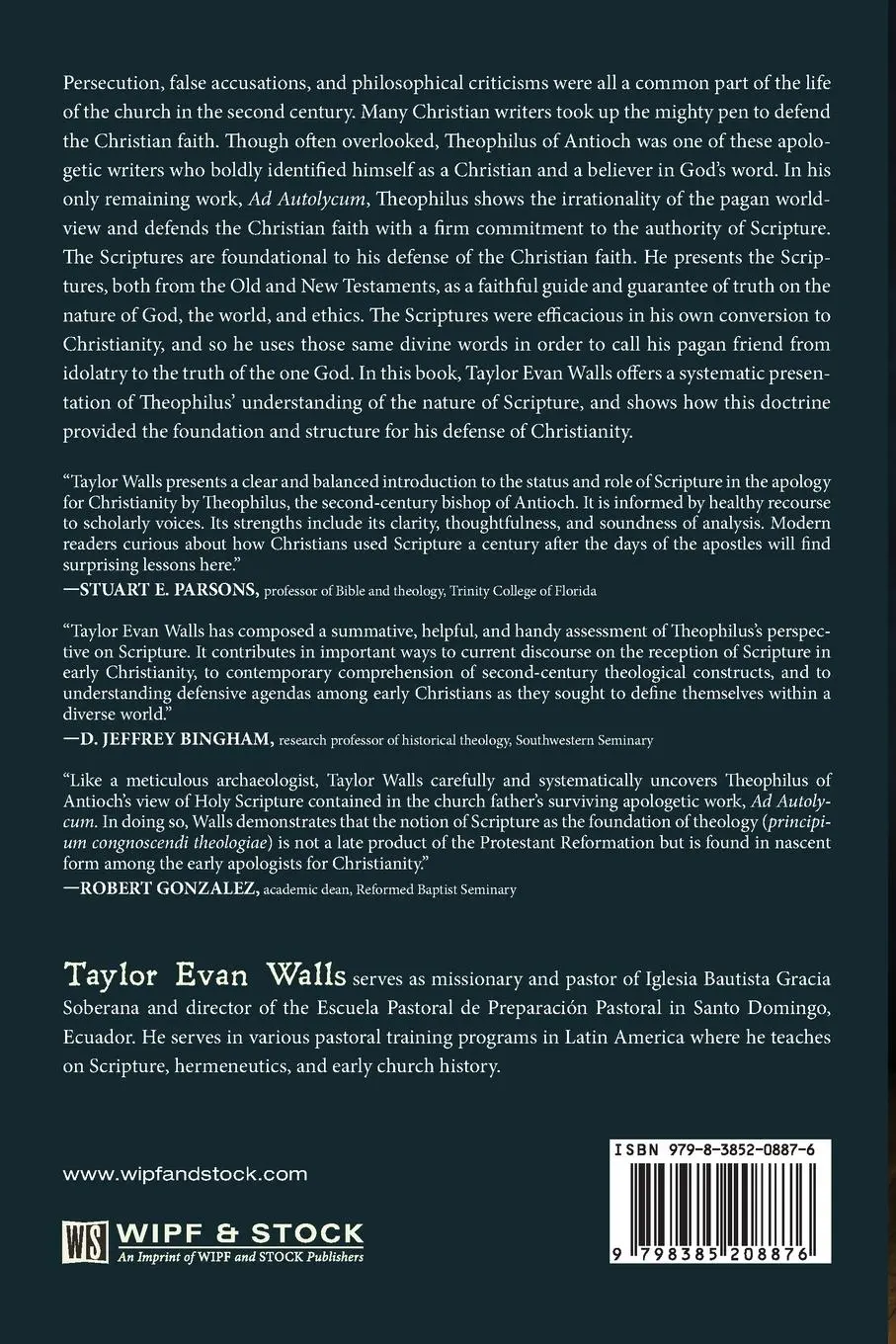 Rückseite: 9798385208876 | A Pledge of the Truth | Taylor Evan Walls | Taschenbuch | Englisch