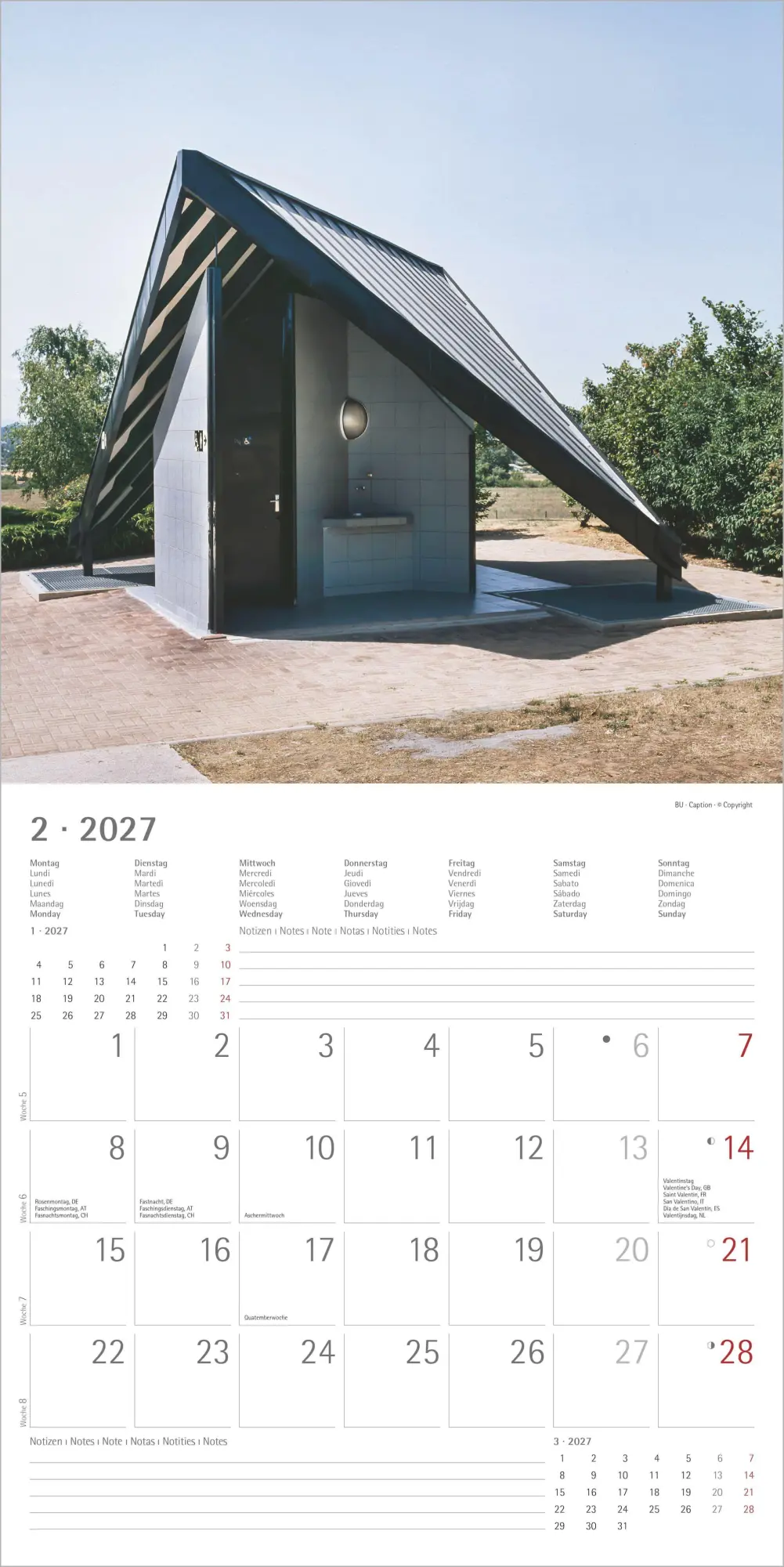 Bild: 4069095018976 | Toilets Around the World 2027 | Neumann | Kalender | Neumann Kalender