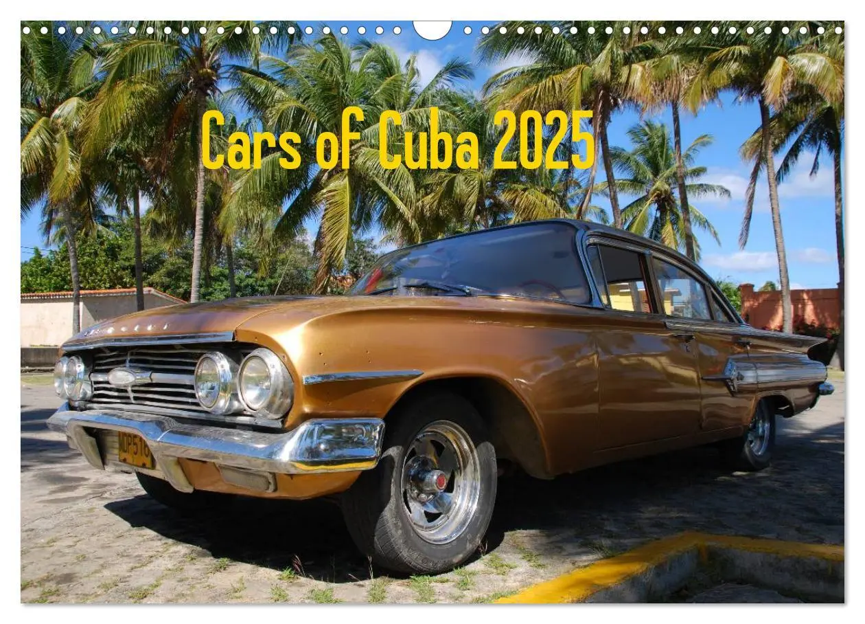 Cover: 9783435818976 | Cars of Cuba 2025 (Wandkalender 2025 DIN A3 quer), CALVENDO...