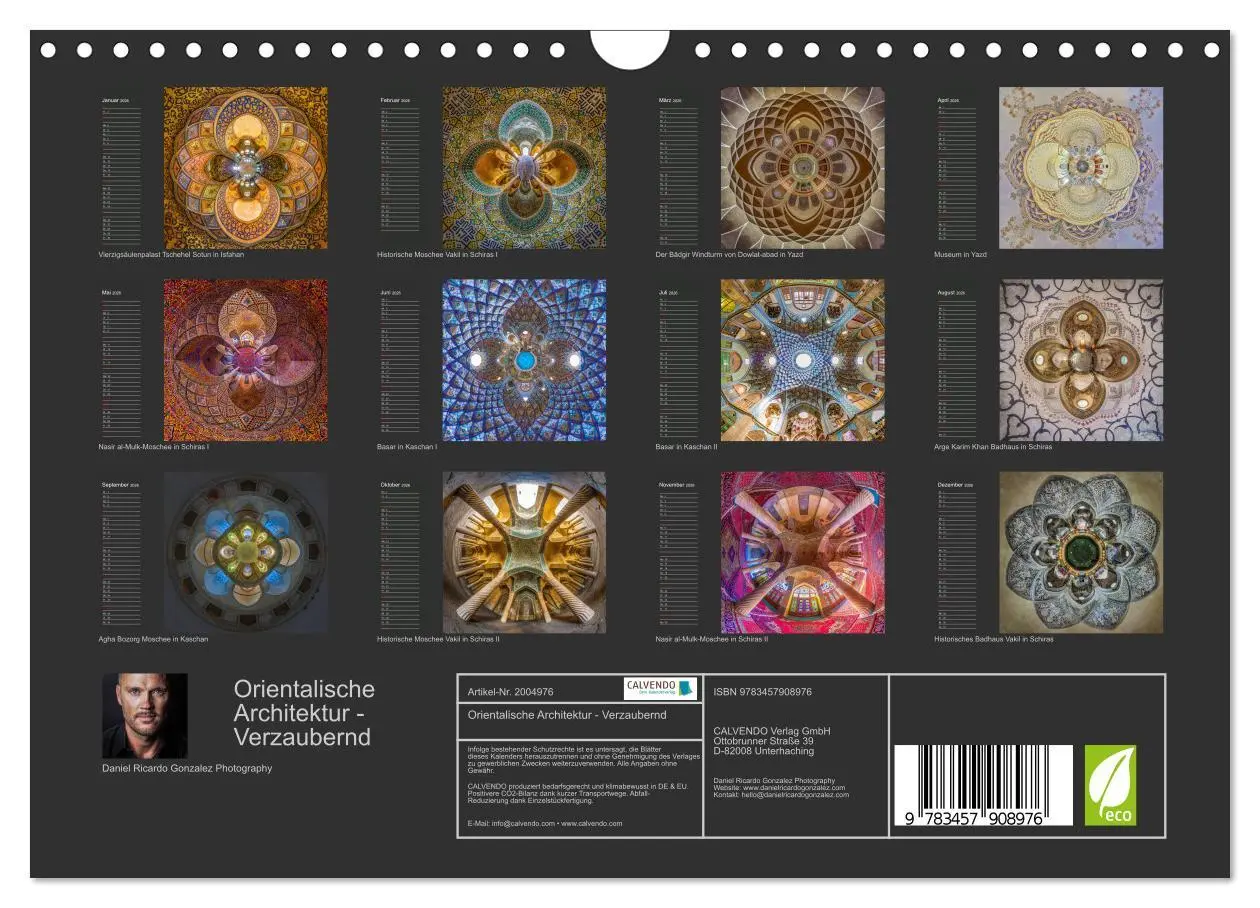 Bild: 9783457908976 | Orientalische Architektur - Verzaubernd (Wandkalender 2026 DIN A4...