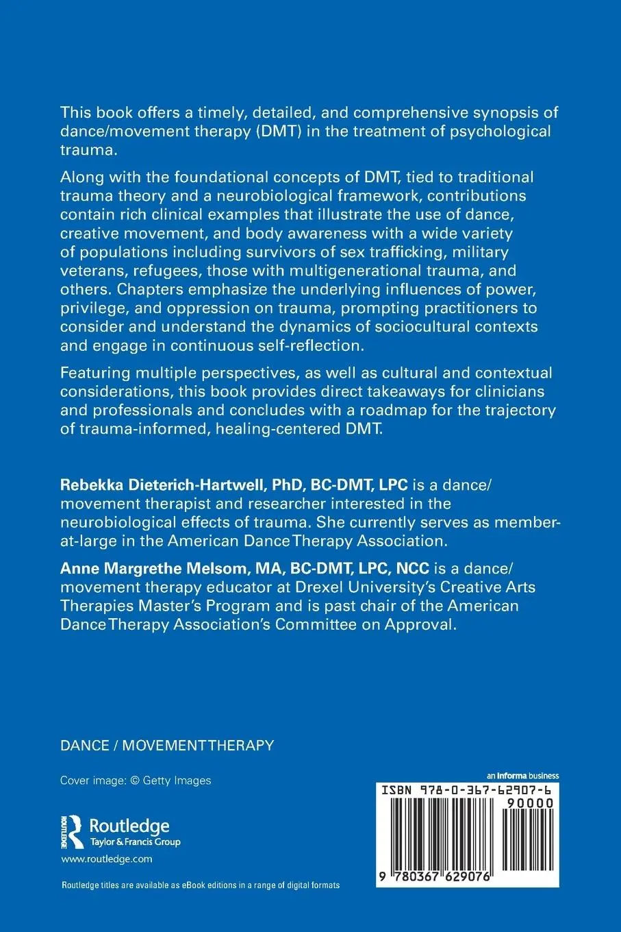 Rückseite: 9780367629076 | Dance/Movement Therapy for Trauma Survivors | Taschenbuch | Englisch