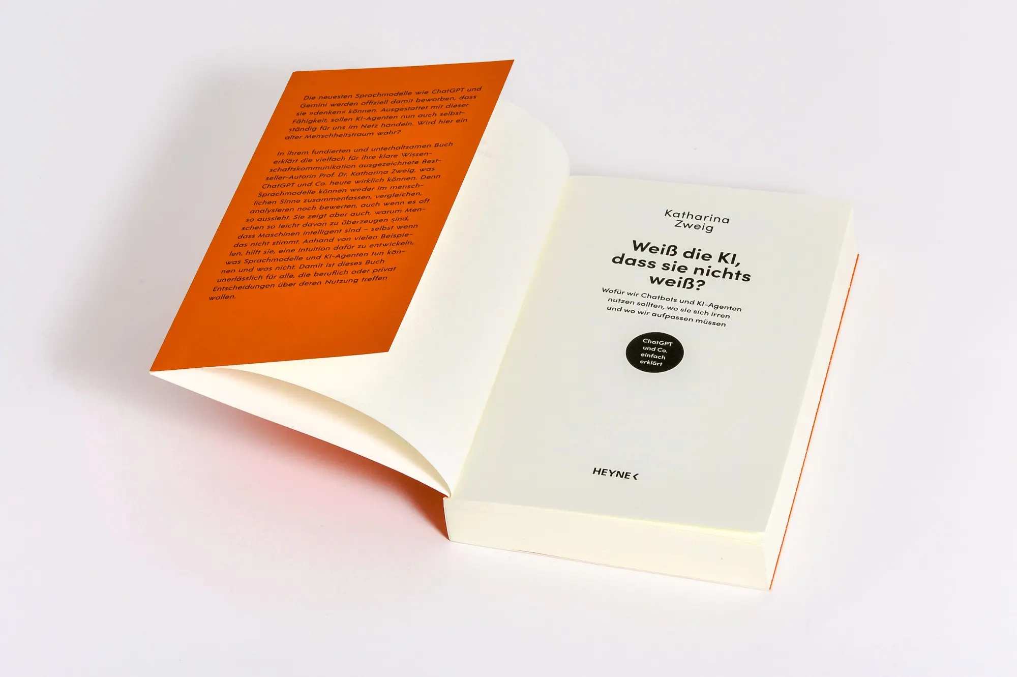 Bild: 9783453219076 | Weiß die KI, dass sie nichts weiß? | Katharina Zweig | Taschenbuch