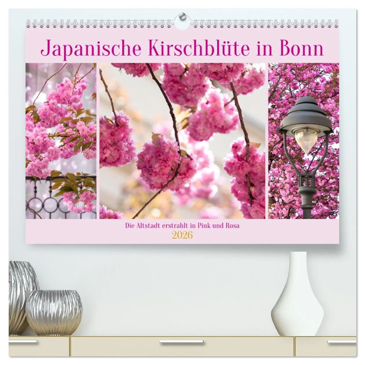 Cover: 9783457419076 | Japanische Kirschblüte in Bonn (hochwertiger Premium Wandkalender...