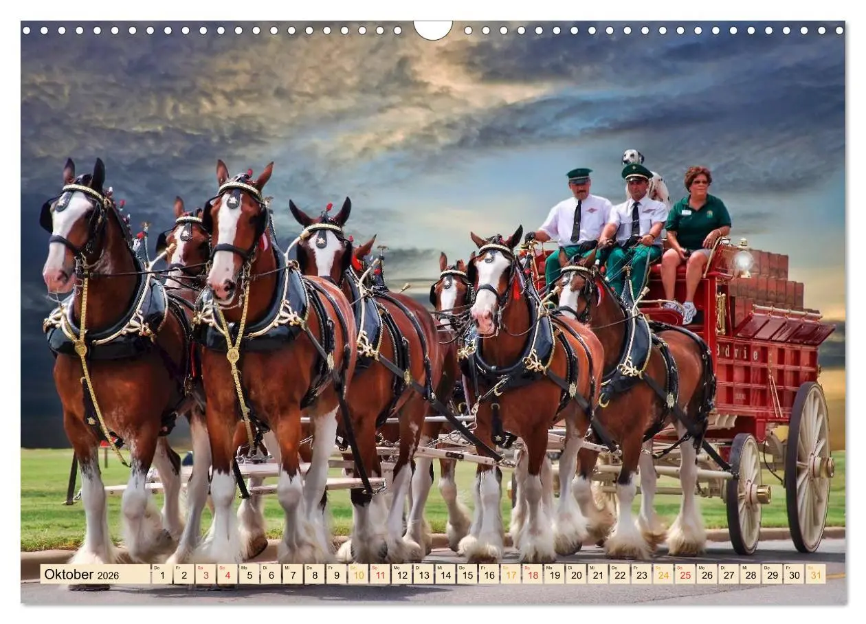 Bild: 9783457969076 | Pferdekutschen - Vorgänger des Automobils (Wandkalender 2026 DIN A3...