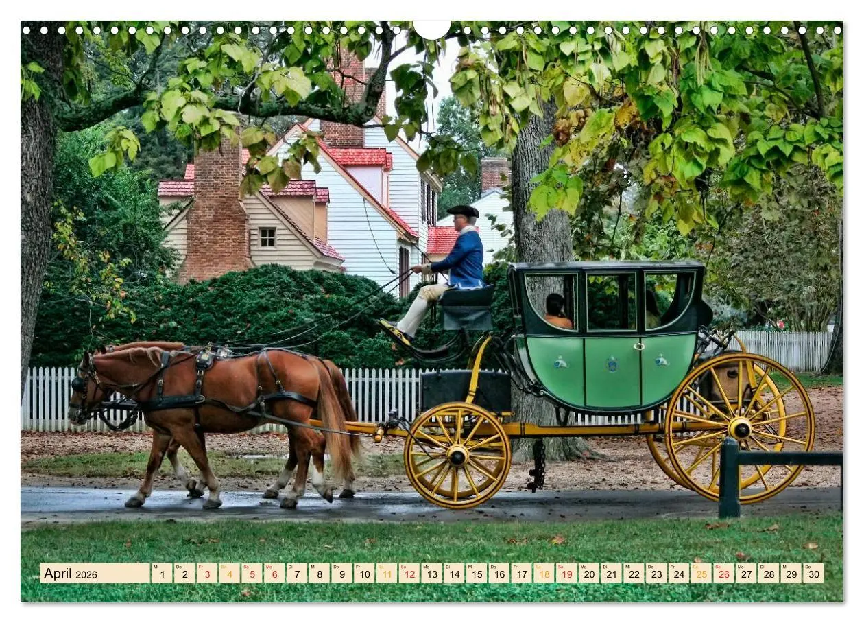 Bild: 9783457969076 | Pferdekutschen - Vorgänger des Automobils (Wandkalender 2026 DIN A3...