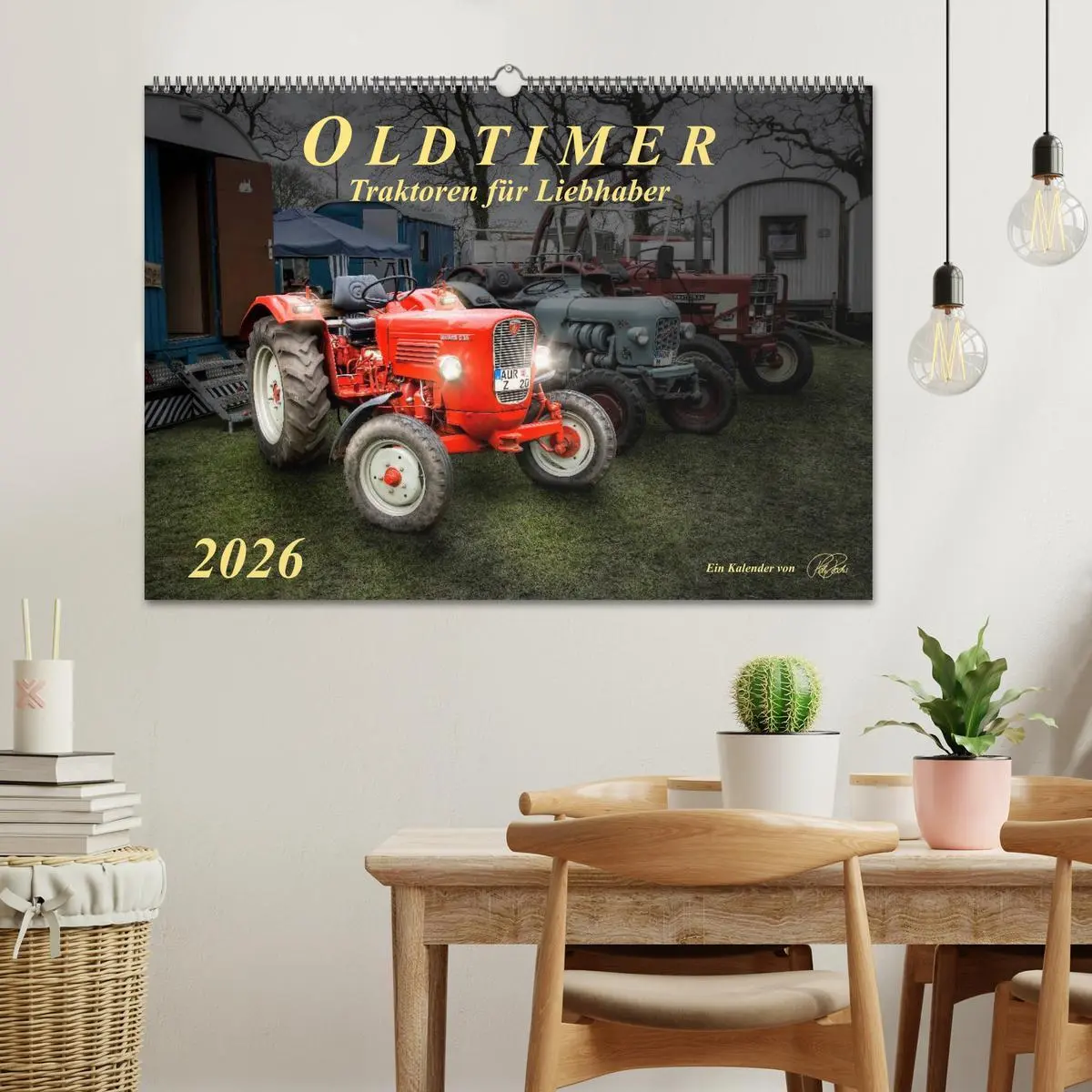 Bild: 9783516059076 | Oldtimer - Traktoren für Liebhaber (Wandkalender 2026 DIN A2 quer),...