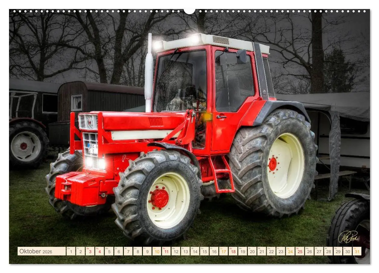 Bild: 9783516059076 | Oldtimer - Traktoren für Liebhaber (Wandkalender 2026 DIN A2 quer),...