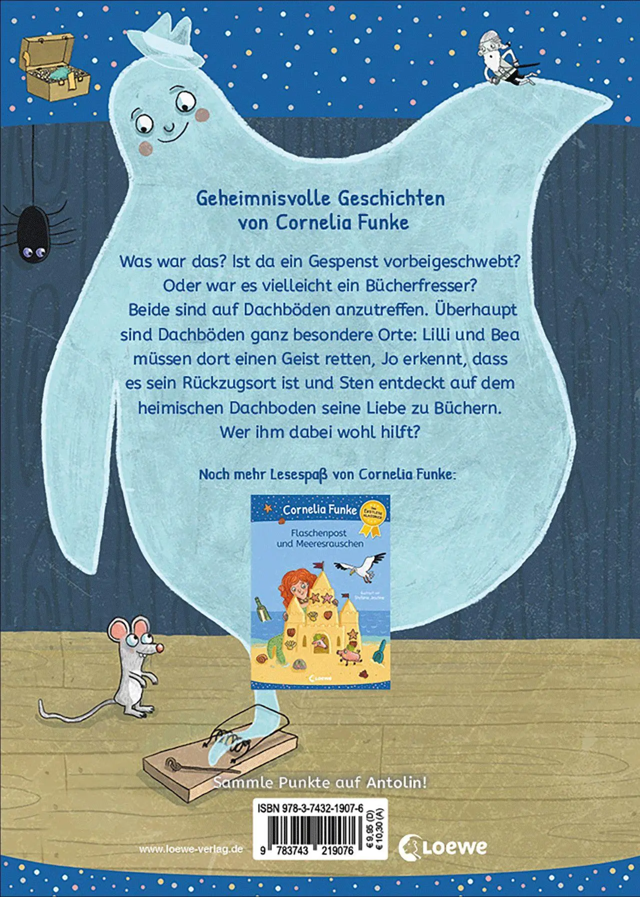 Bild: 9783743219076 | Bücherfresser und Dachbodengespenster | Cornelia Funke | Buch | 80 S.