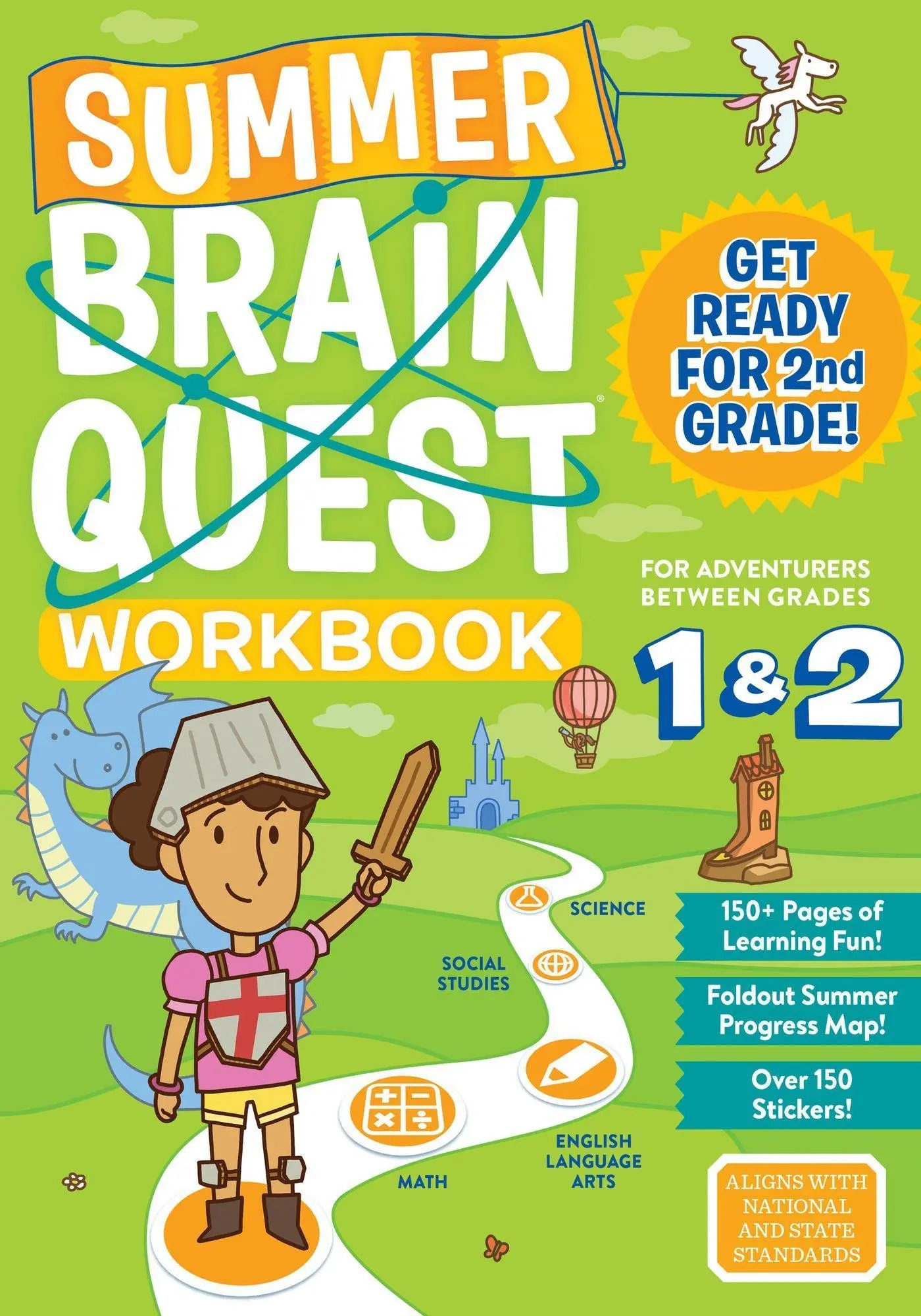 Cover: 9780761189176 | Summer Brain Quest: Between Grades 1 &amp; 2 | Workman Publishing | Buch