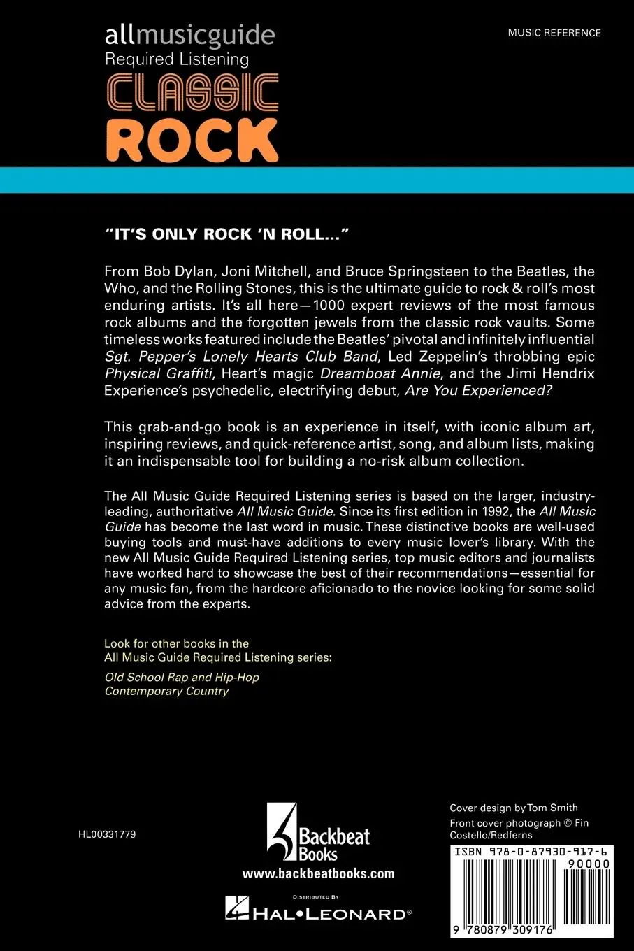 Rückseite: 9780879309176 | All Music Guide Required Listening | Classic Rock | Woodstra | Buch