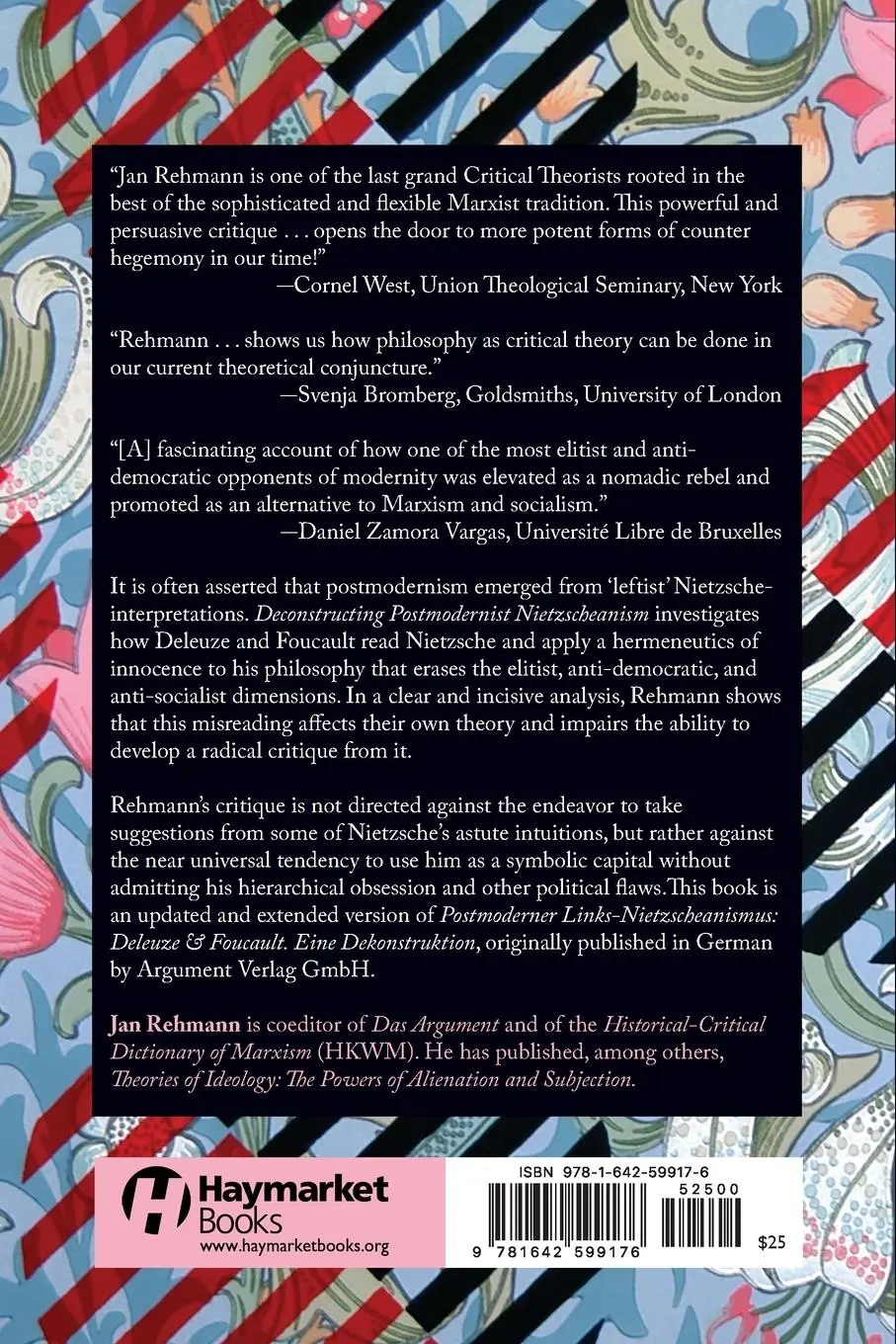 Rückseite: 9781642599176 | Deconstructing Postmodernist Nietzscheanism | Deleuze and Foucault