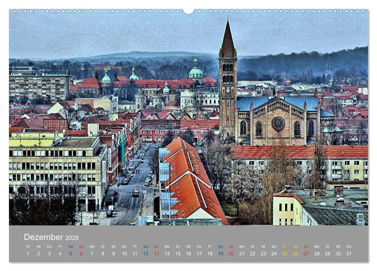 Bild: 9783457959176 | Potsdam von Oben (Wandkalender 2026 DIN A2 quer), CALVENDO...
