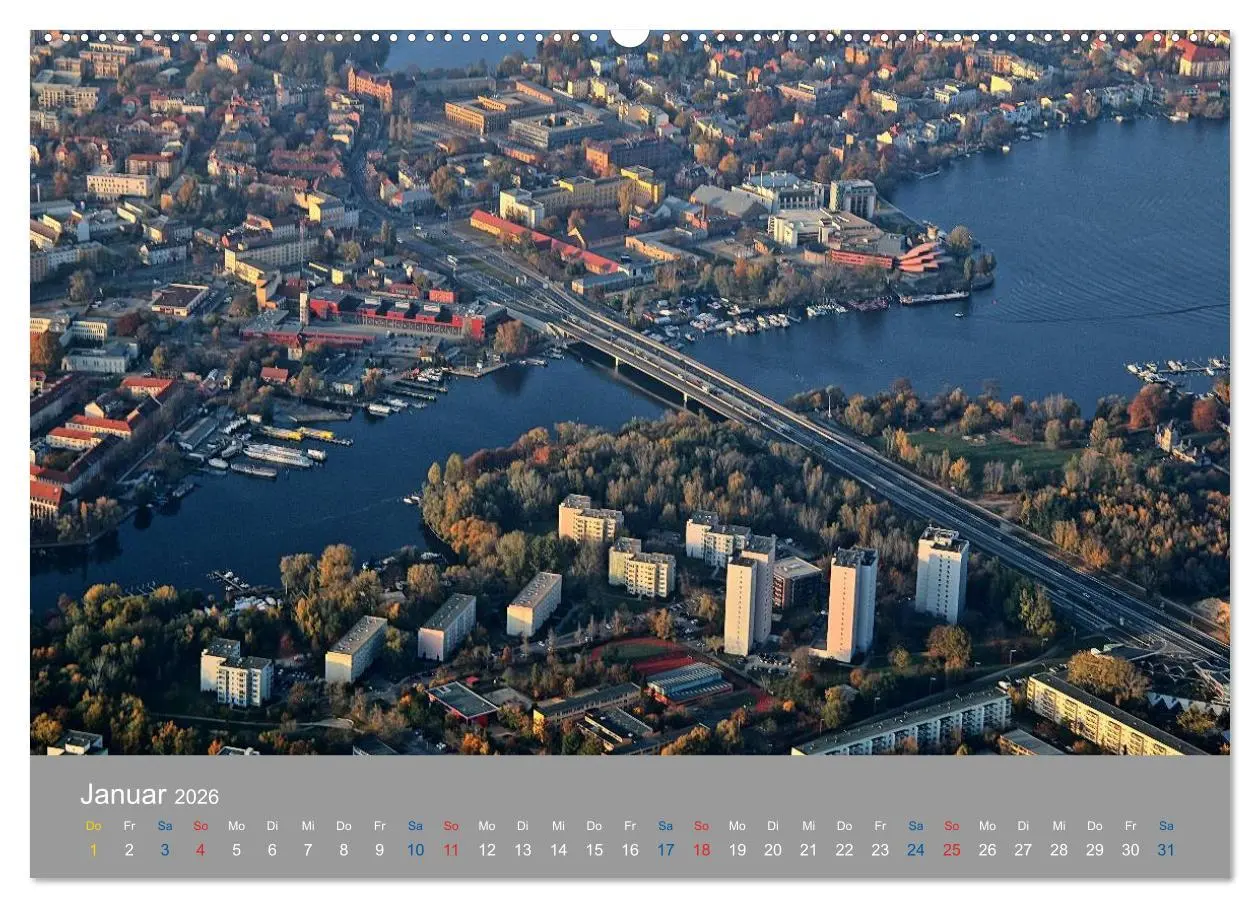 Bild: 9783457959176 | Potsdam von Oben (Wandkalender 2026 DIN A2 quer), CALVENDO...