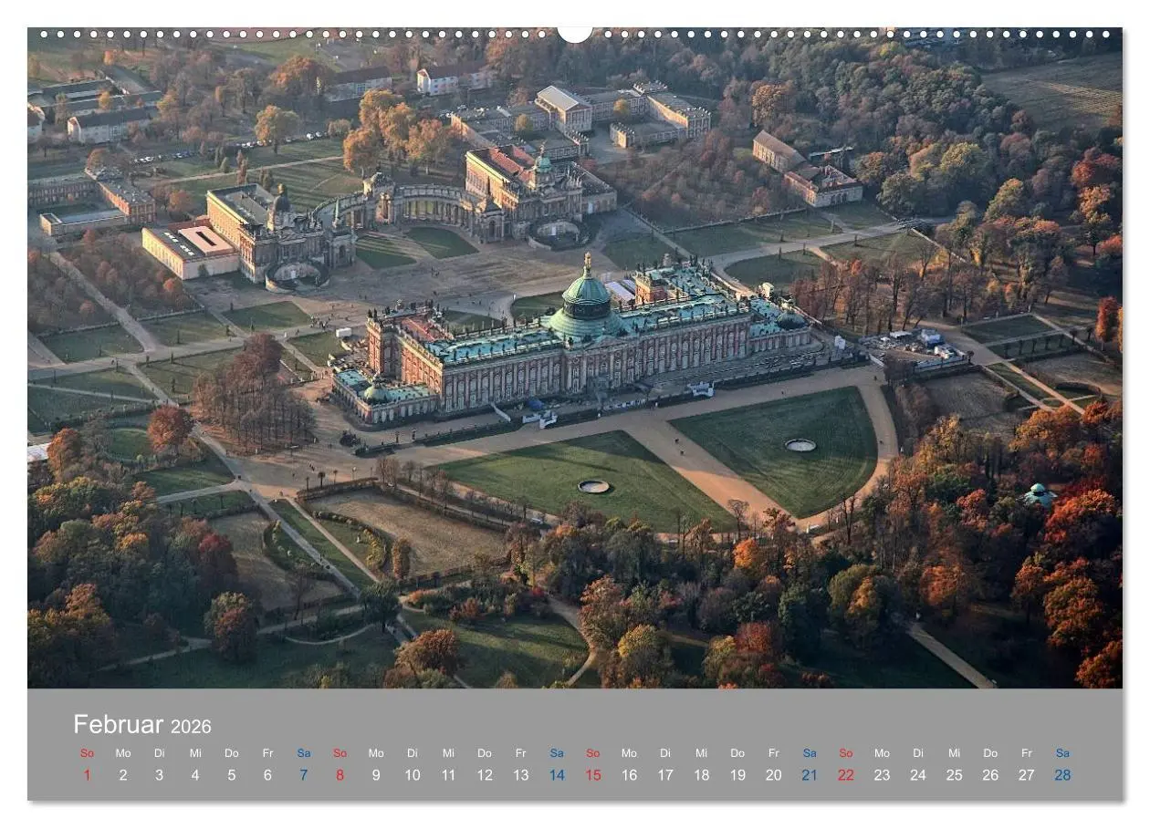 Bild: 9783457959176 | Potsdam von Oben (Wandkalender 2026 DIN A2 quer), CALVENDO...