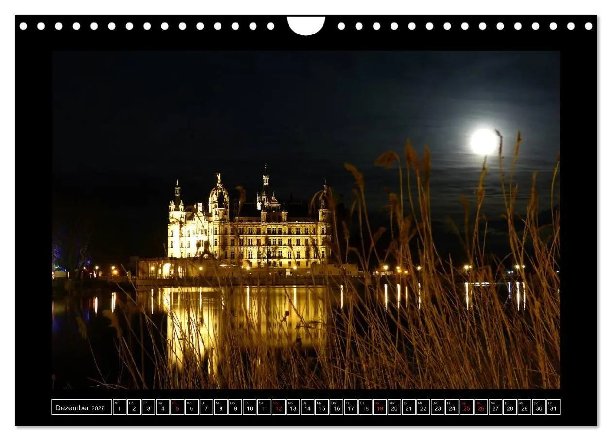Bild: 9783594029176 | Residenzstadt Schwerin (Wandkalender 2027 DIN A4 quer), CALVENDO...