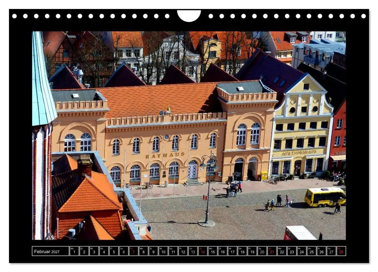 Bild: 9783594029176 | Residenzstadt Schwerin (Wandkalender 2027 DIN A4 quer), CALVENDO...