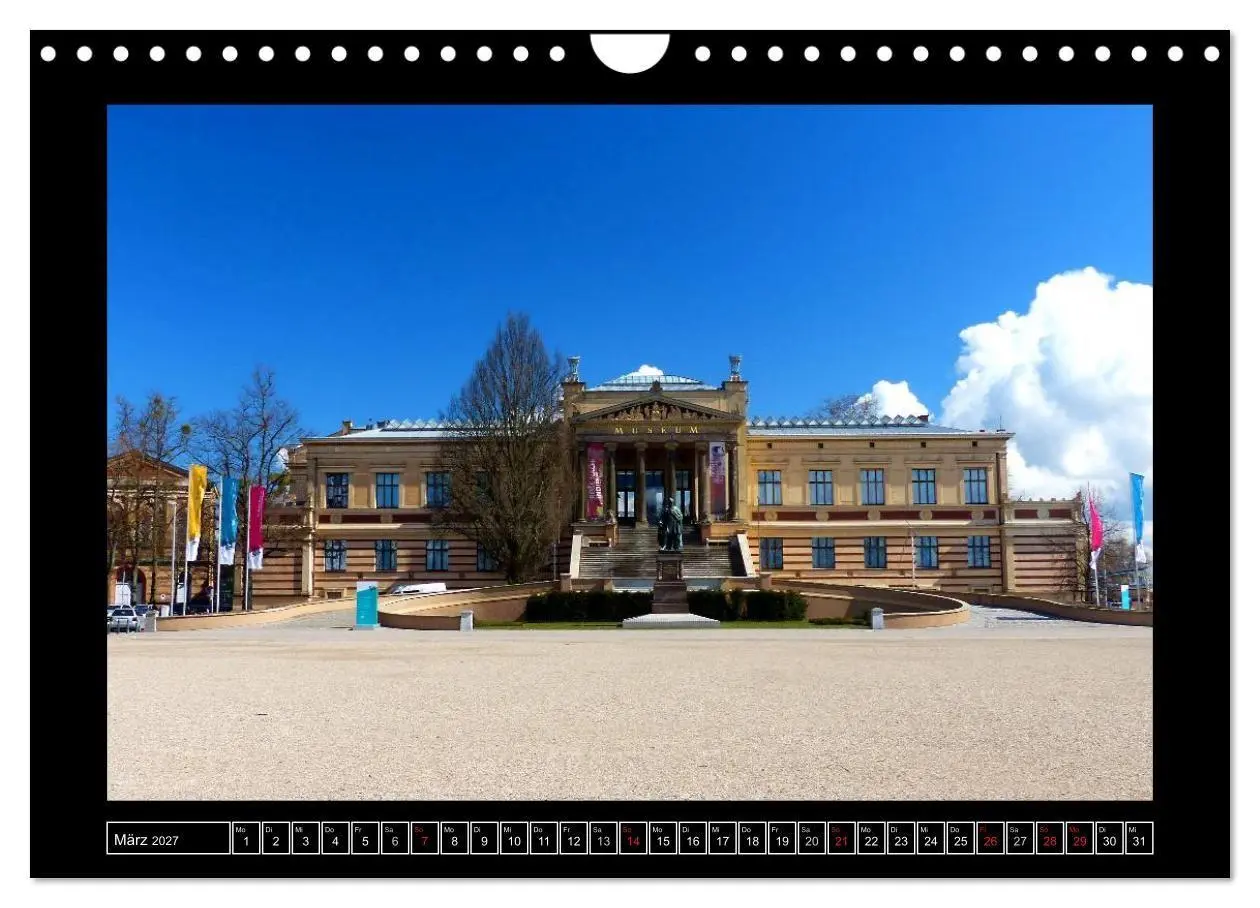 Bild: 9783594029176 | Residenzstadt Schwerin (Wandkalender 2027 DIN A4 quer), CALVENDO...