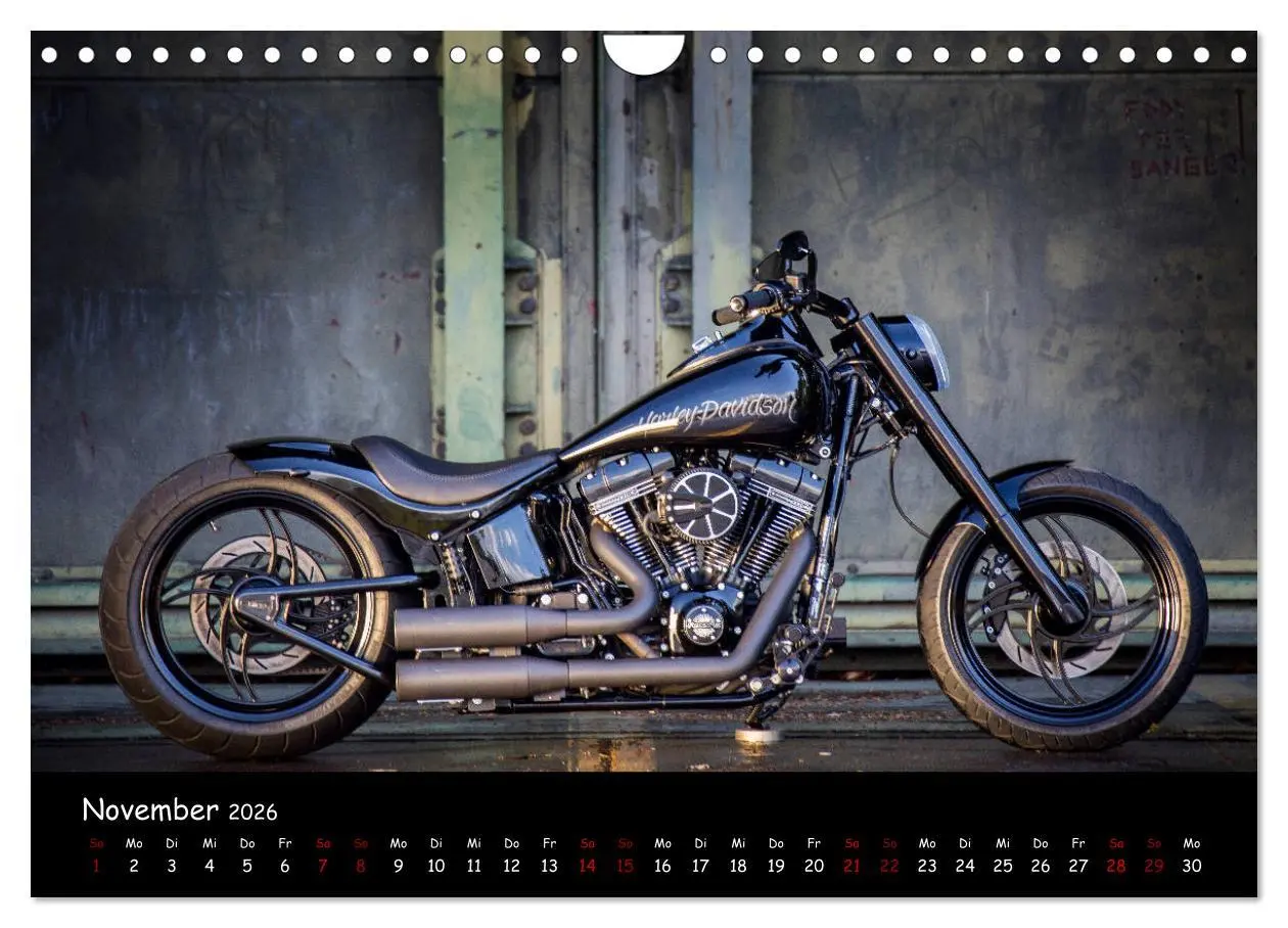 Bild: 9783457879276 | Best of Custom- and Showbikes Kalender (Wandkalender 2026 DIN A4...