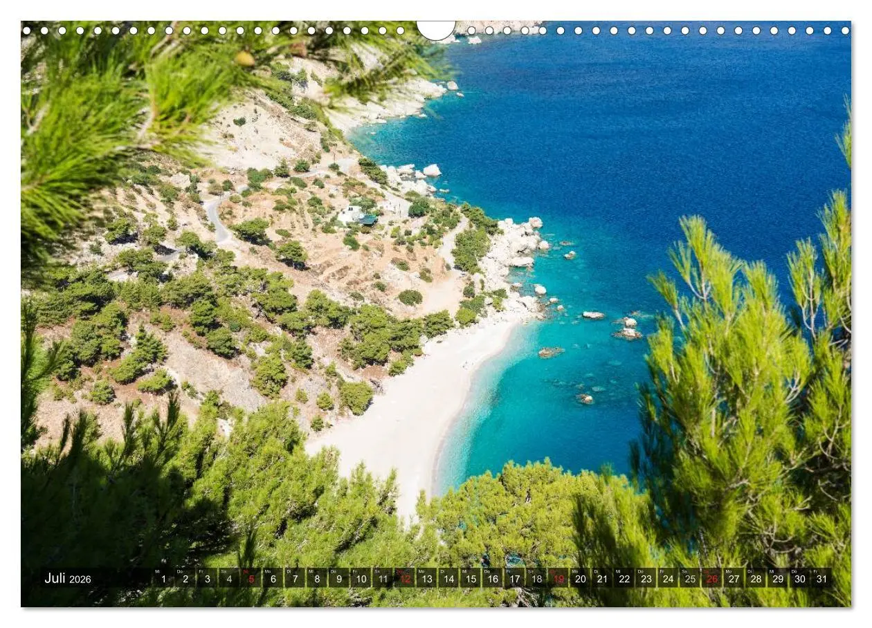 Bild: 9783457949276 | Karpathos - die unbekannte Schöne (Wandkalender 2026 DIN A3 quer),...