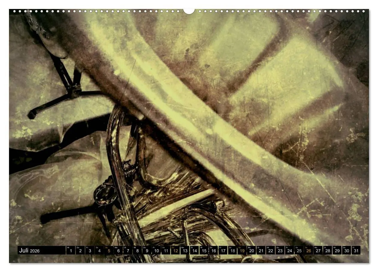 Bild: 9783516109276 | Musik im Fokus (Wandkalender 2026 DIN A2 quer), CALVENDO...