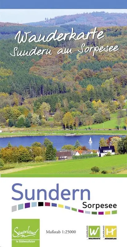 Cover: 9783866369276 | Wanderkarte Sundern am Sorpesee 1:25 000 | Tourist-Info | (Land-)Karte