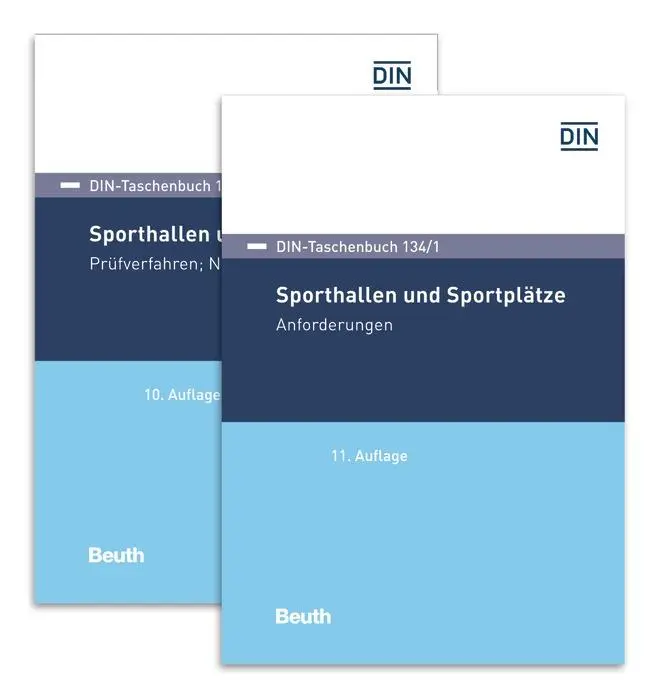 Cover: 9783410309376 | Sporthallen und Sportplätze | DIN e.V. | Taschenbuch | 952 S. | 2022