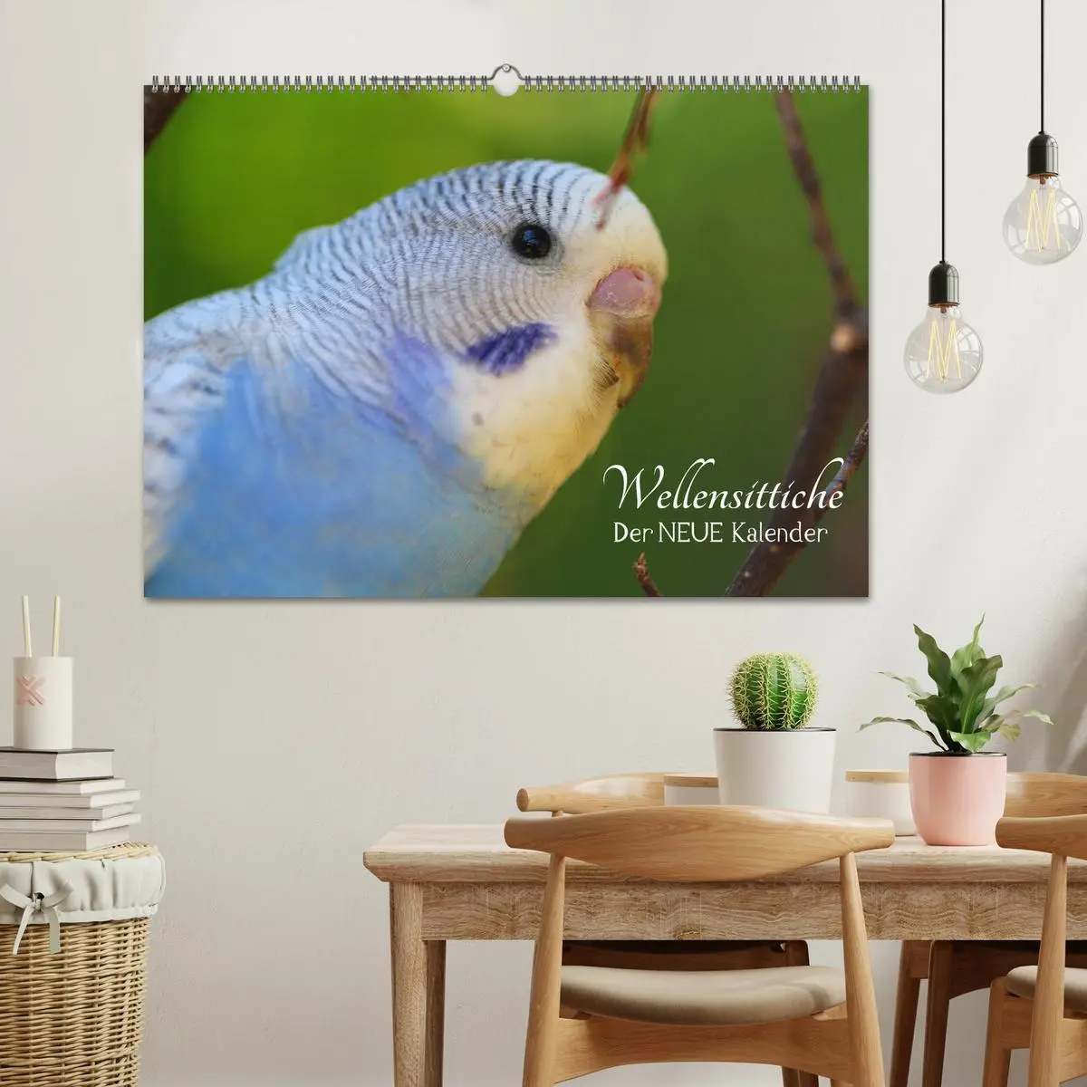 Bild: 9783457939376 | Wellensittiche - der NEUE Kalender (Wandkalender 2026 DIN A2 quer),...