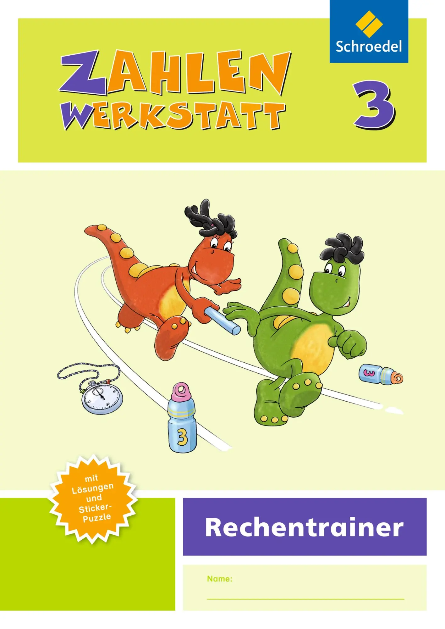 Cover: 9783507049376 | Zahlenwerkstatt - Rechentrainer 3 | Ausgabe 2015 | Steffen Dingemans