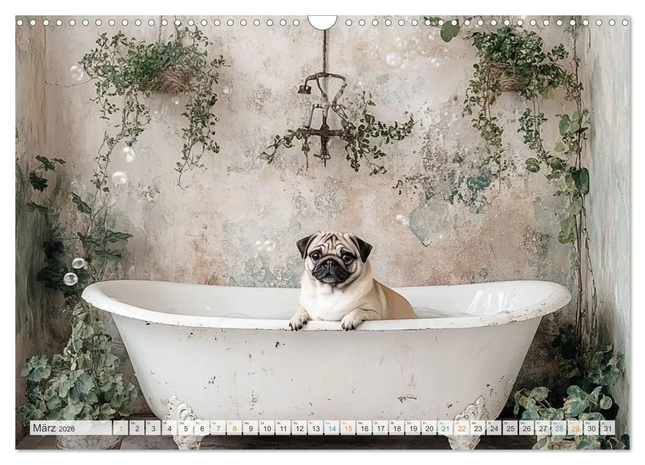 Bild: 9783516029376 | Wasserschlacht mit Flauschalarm (Wandkalender 2026 DIN A3 quer),...