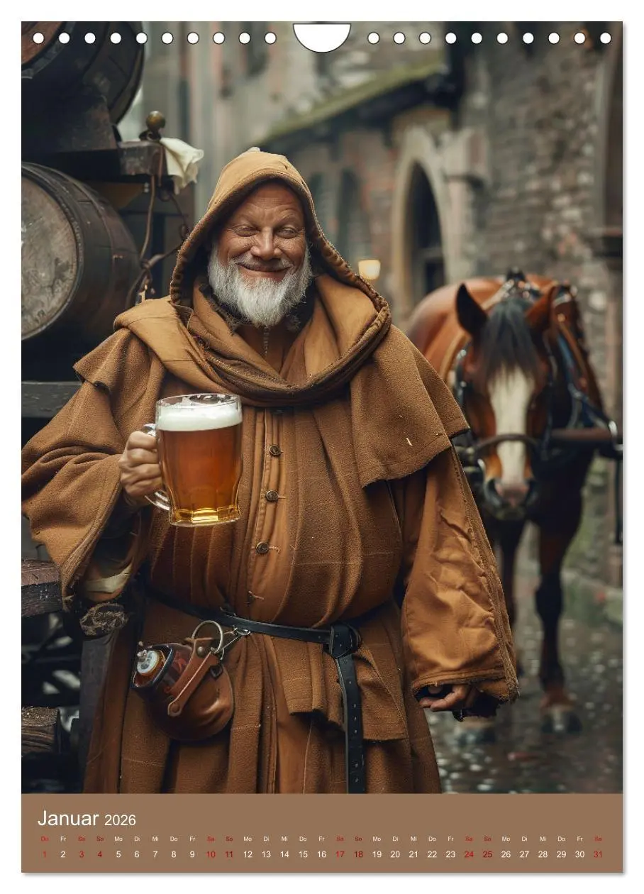 Bild: 9783516269376 | Bier-Liebe Von den Ahnen zu uns (Wandkalender 2026 DIN A4 hoch),...