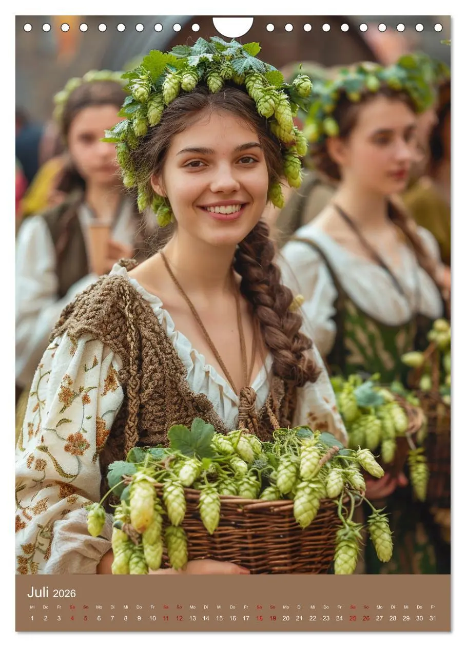 Bild: 9783516269376 | Bier-Liebe Von den Ahnen zu uns (Wandkalender 2026 DIN A4 hoch),...