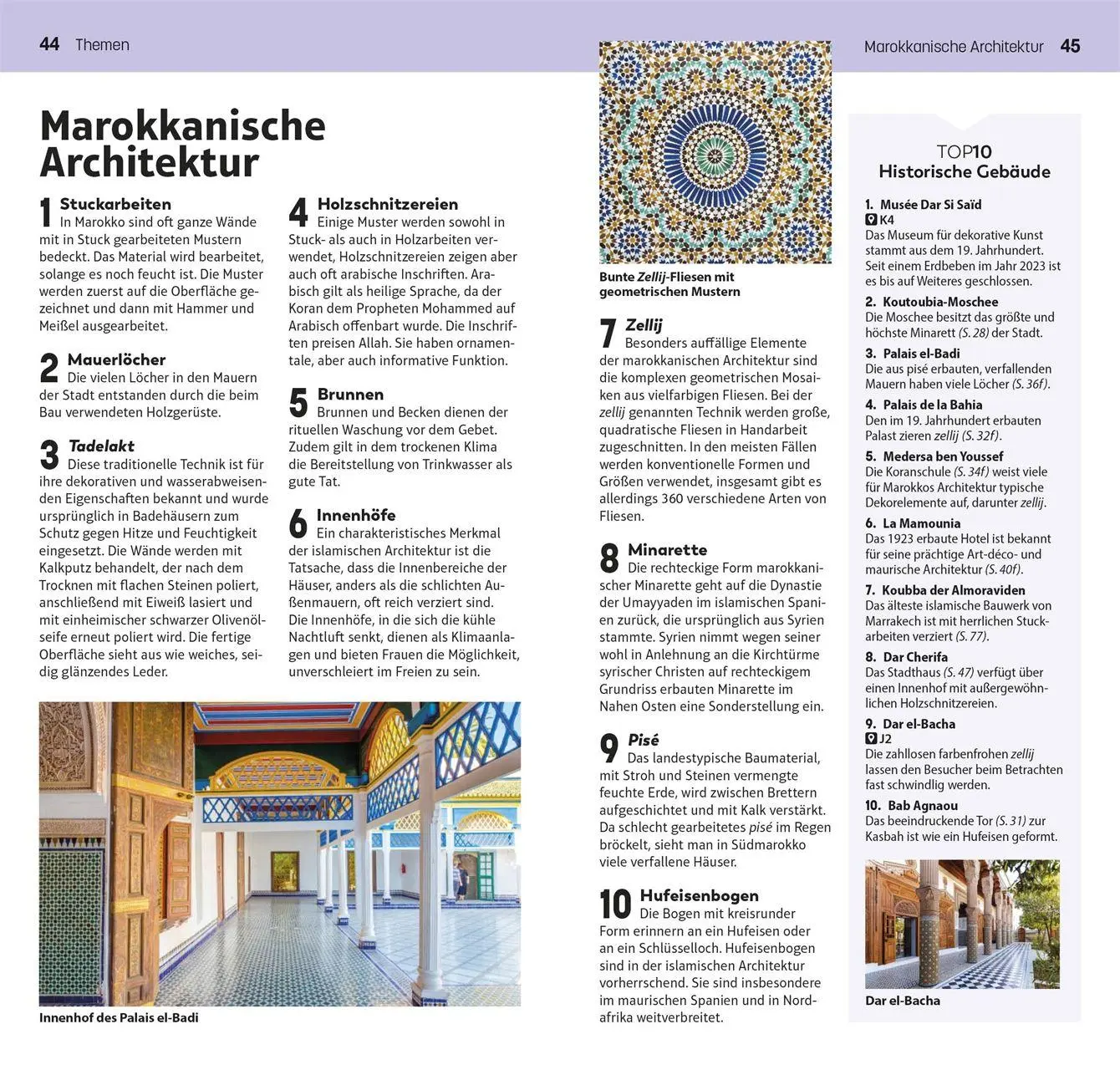 Bild: 9783734209376 | TOP10 Reiseführer Marrakech | DK Verlag - Reise | Taschenbuch | 128 S.