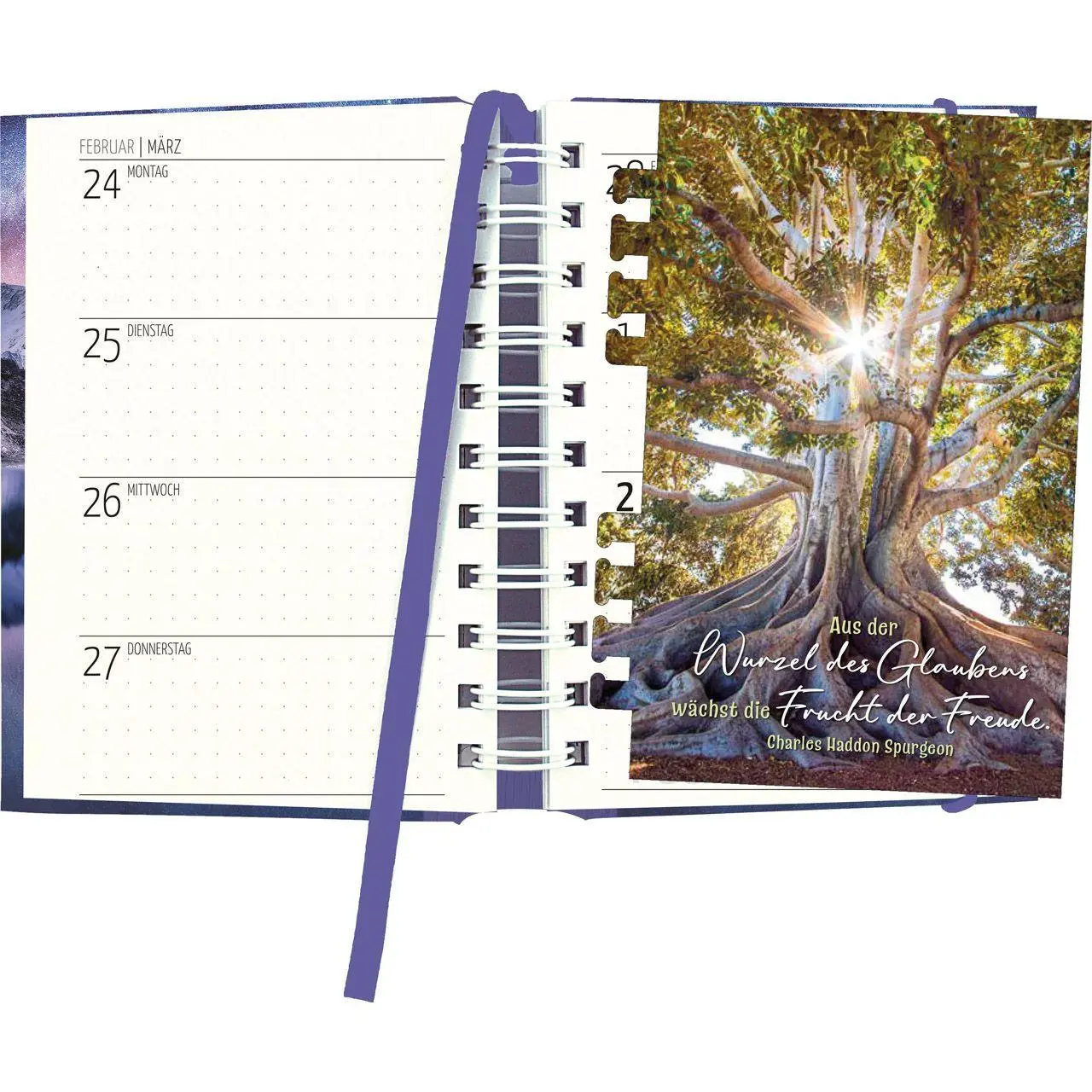 Bild: 9783754869376 | Tage voller Licht 2027 | Termin-Kalender für unterwegs | Kalender