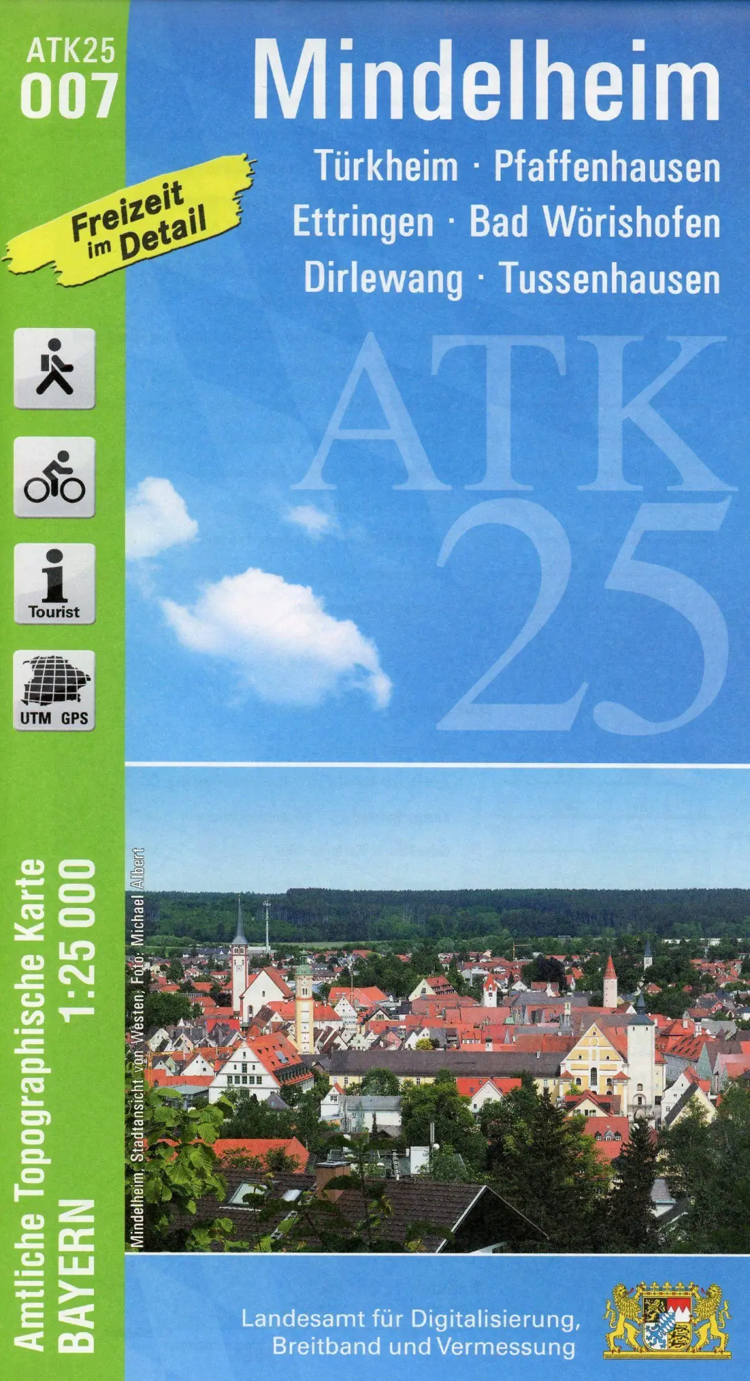Cover: 9783899339376 | Mindelheim 1:25 000 | Digitalisierung | (Land-)Karte | Deutsch | 2021