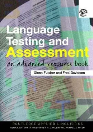 Cover: 9780415339476 | Language Testing and Assessment | An Advanced Resource Book | Buch