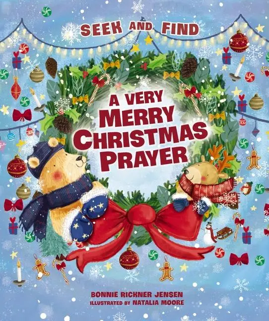 Cover: 9781400219476 | A Very Merry Christmas Prayer Seek and Find | Bonnie Rickner Jensen