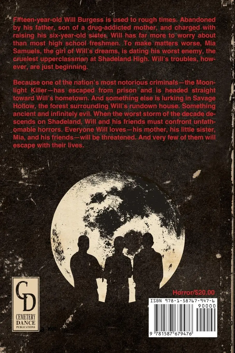 Rückseite: 9781587679476 | Children of the Dark | Jonathan Janz | Taschenbuch | Englisch | 2024