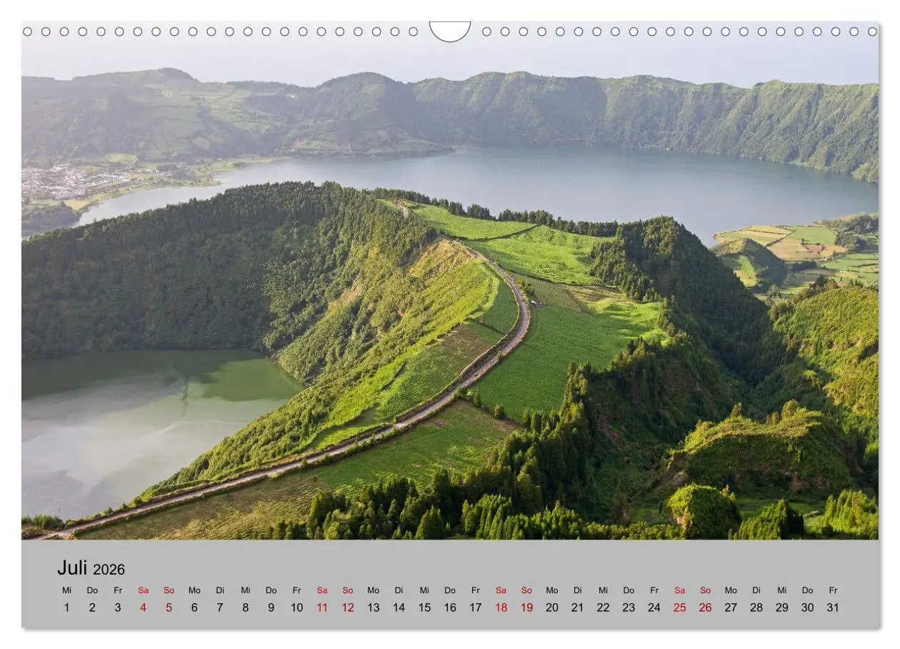 Bild: 9783457619476 | Azoren - Grüne Inseln im Atlantik 2026 (Wandkalender 2026 DIN A3...
