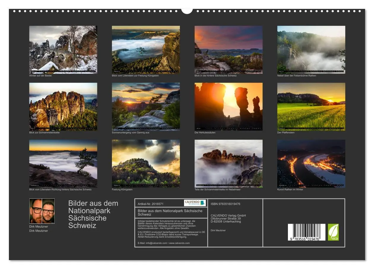 Bild: 9783516019476 | Bilder aus dem Nationalpark Sächsische Schweiz (hochwertiger...
