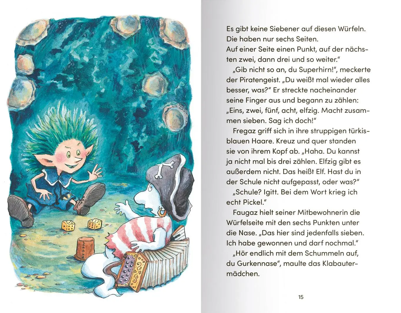 Bild: 9783833749476 | Die Schiffsgeister 1 | Die geheimnisvolle Flasche | Bettina Göschl