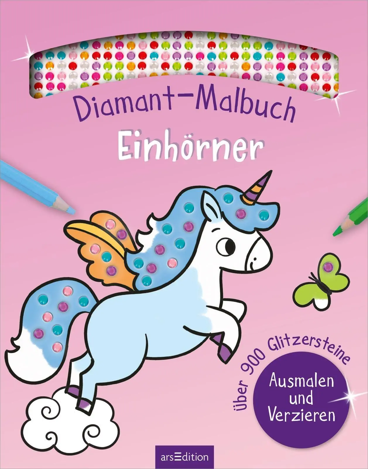 Bild: 9783845869476 | Diamant-Malbuch Einhörner | Sarah Wade | Taschenbuch | 32 S. | Deutsch