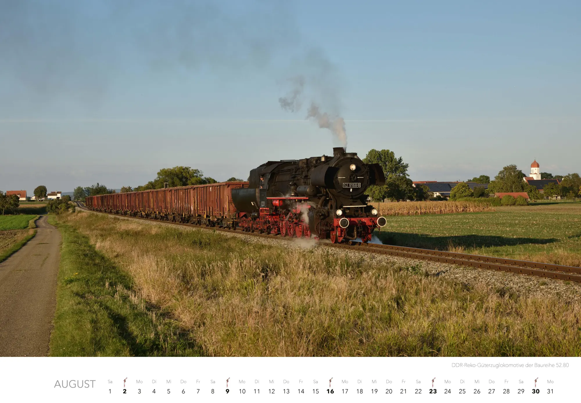 Bild: 9783966649476 | Dampfloks in Farbe Kalender 2026 | Jörg Hajt | Kalender | 14 S. | 2026