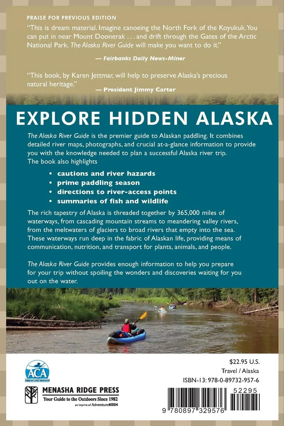 Rückseite: 9780897329576 | Alaska River Guide | Karen Jettmar | Taschenbuch | Englisch | 2008