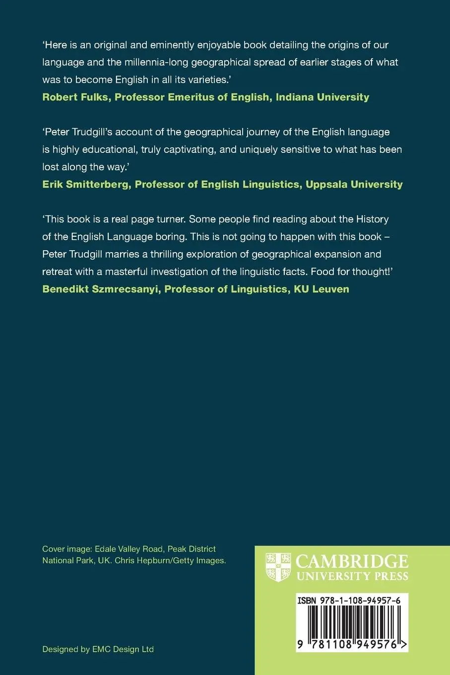 Rückseite: 9781108949576 | The Long Journey of English | Peter Trudgill | Taschenbuch | Englisch
