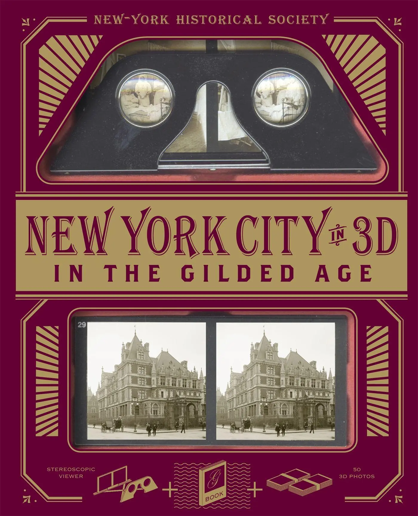 Cover: 9781579129576 | New York City In 3D In The Gilded Age | Esther Crain (u. a.) | Buch